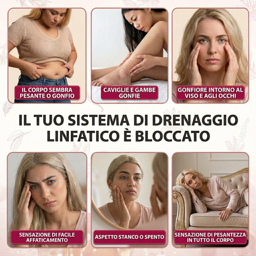 Sistema Linfatico Avanzato - Capsule Drenanti, Luminosità e Depurazione